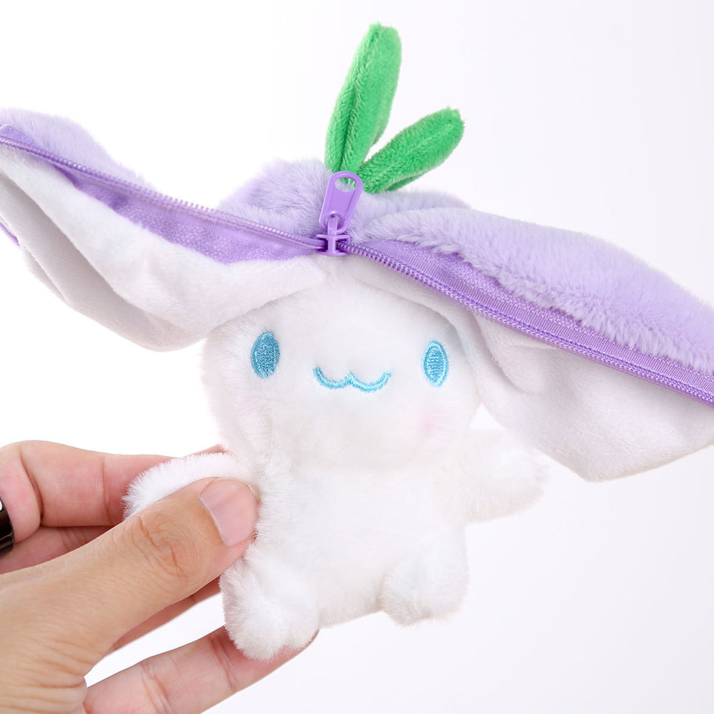 Kapibala Doll Fruit Bag Transforms Into A Little Rabbit Pendant Plush Toy Doll Bag Pendant Keychain