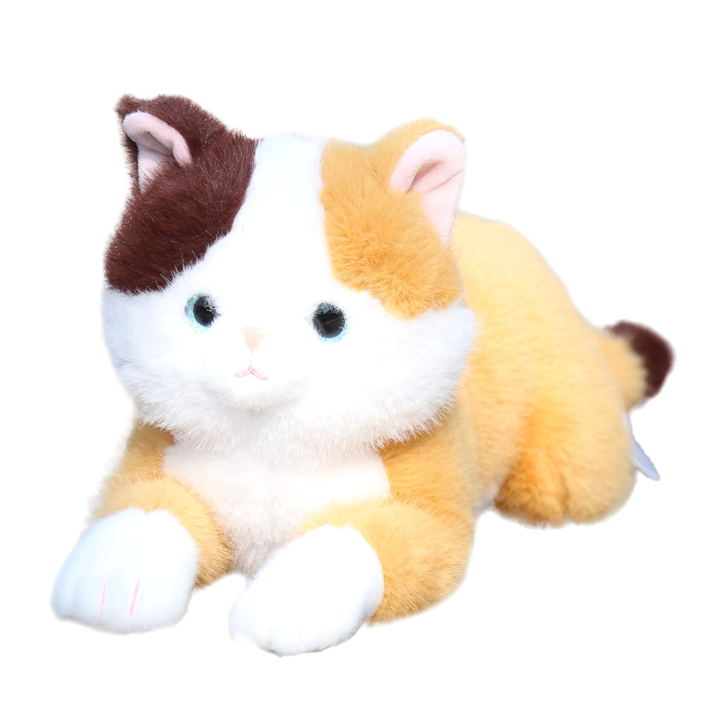 Set Dudu Lying Down Silly Cat Doll Kitten Plush Toy Simulation Comfort Doll Girl Gift