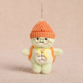 Fruit Turtle Hat Glasses Little Turtle Pendant Plush Toy Doll Bag Pendant Keychain Rag Doll Doll