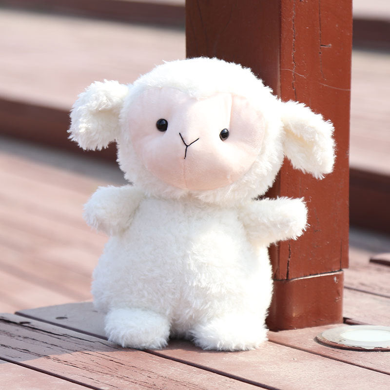 Plush Little Sheep Plush Toy Children'S Gift Comfort Doll Wedding Toss Doll Catching Machine Cloth Doll Wholesale