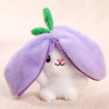 Fruit-Themed Capybara Plush Keychain