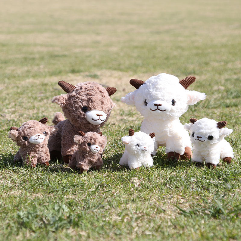 Xinjiang Lamb Souvenir Pendant Standing Posture Bleating Sheep Doll Simulated Sheep Doll Plush Toy Comfort Doll
