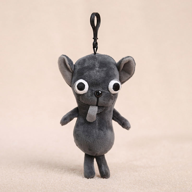 Chihuahua Chihuahau Chihuahua Plush Doll Pendant Cross-Border Best-Selling Foreign Trade Wholesale Keychain