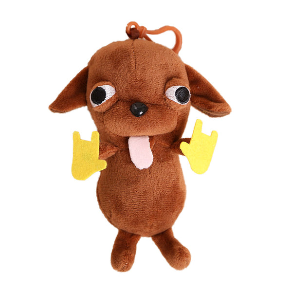 Chihuahua Plush Keychain Charm