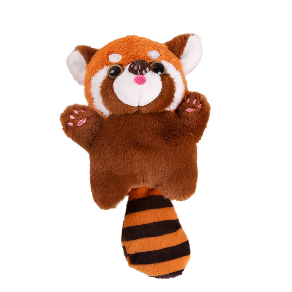 Standing Raccoon Plush Toy Keychain