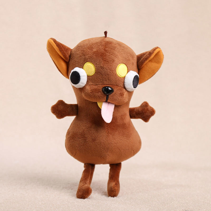 Chihuahua Chihuahau Chihuahua Plush Doll Pendant Cross-Border Best-Selling Foreign Trade Wholesale Keychain