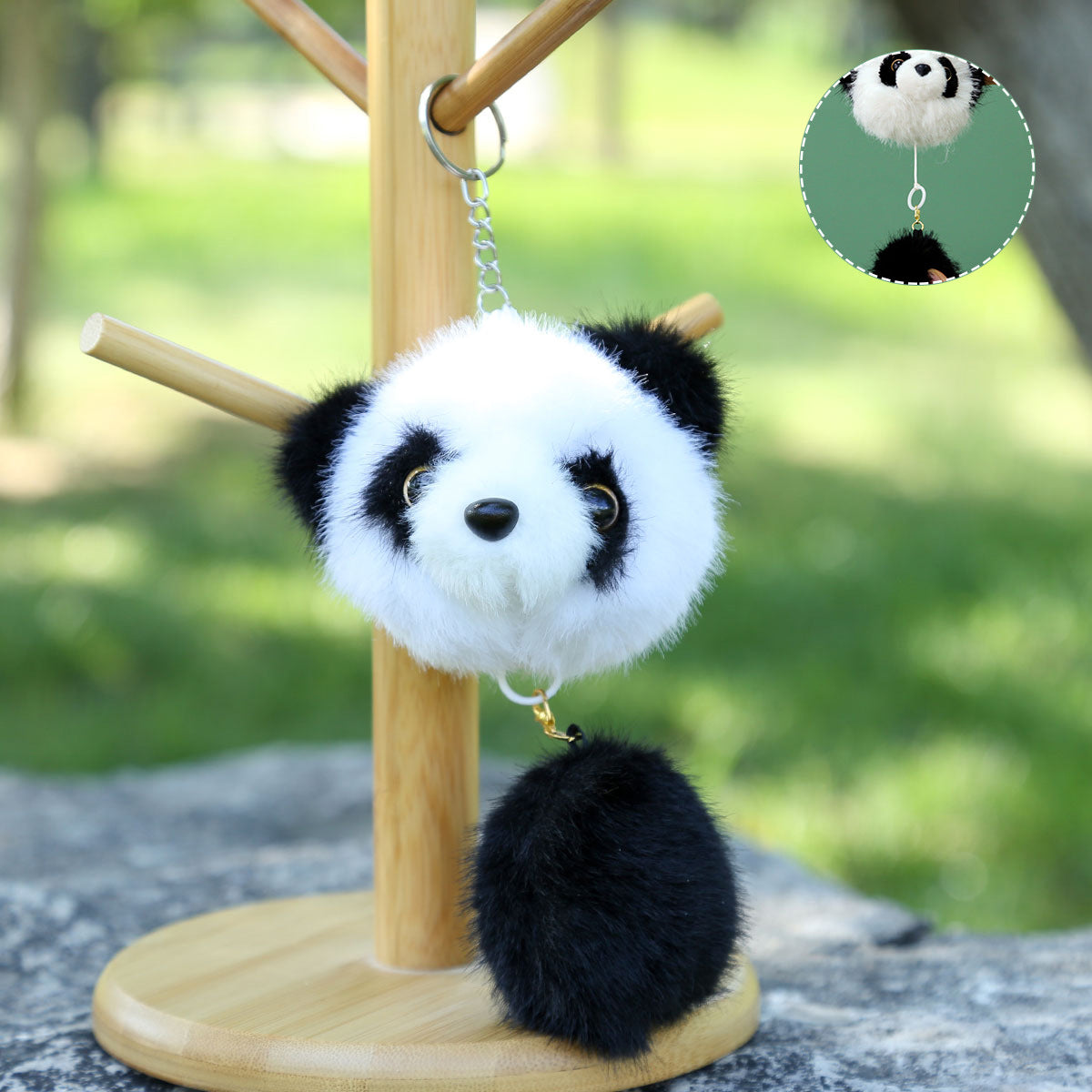 Standing Red Panda Pendant Cross-Border Doll Raccoon Doll Plush Toy Bag Pendant Couple Cloth Doll