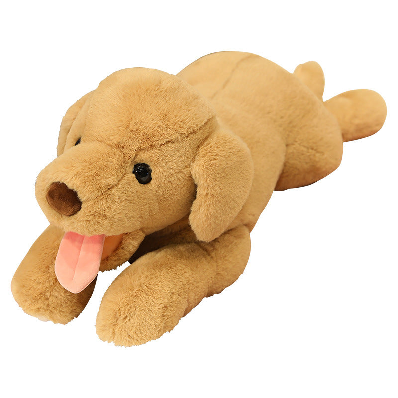 Seth Labrador Puppy Doll Simulated Golden Retriever Dog Doll Soft Bed Children'S Pillow Toy