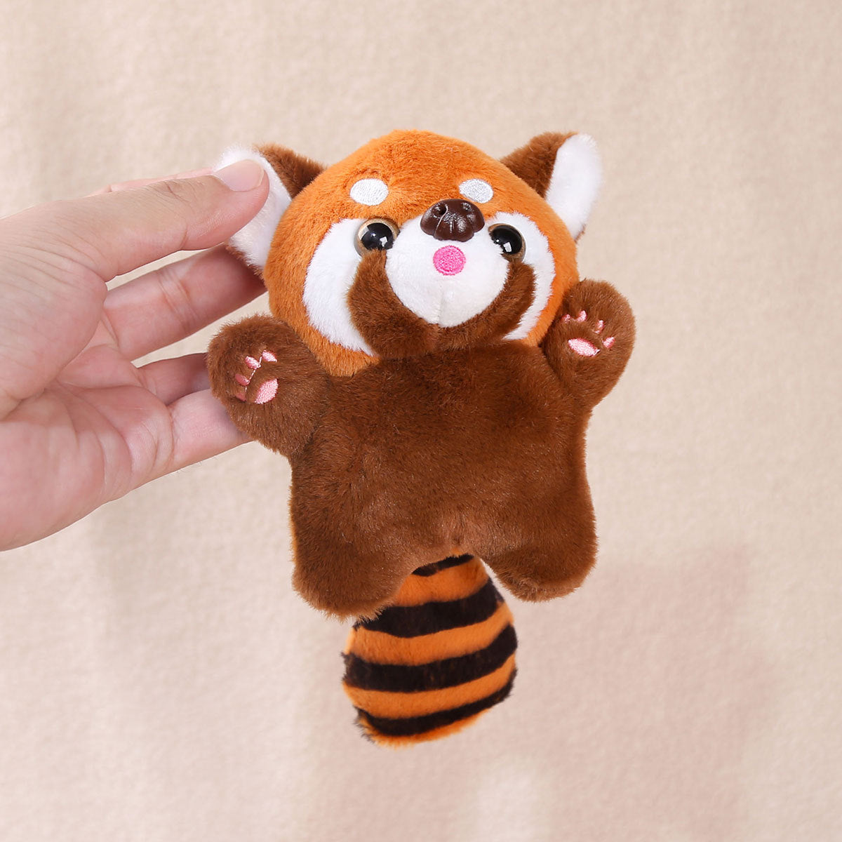 Standing Red Panda Pendant Cross-Border Doll Raccoon Doll Plush Toy Bag Pendant Couple Cloth Doll